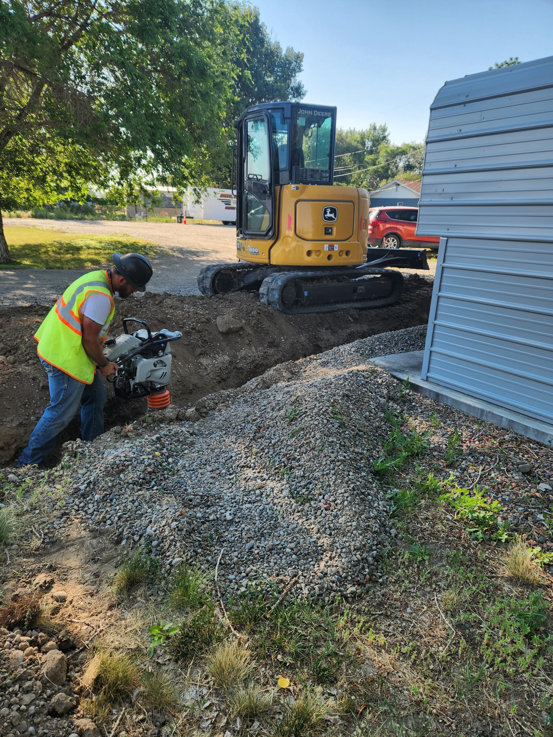 Excavation, grading and trenching