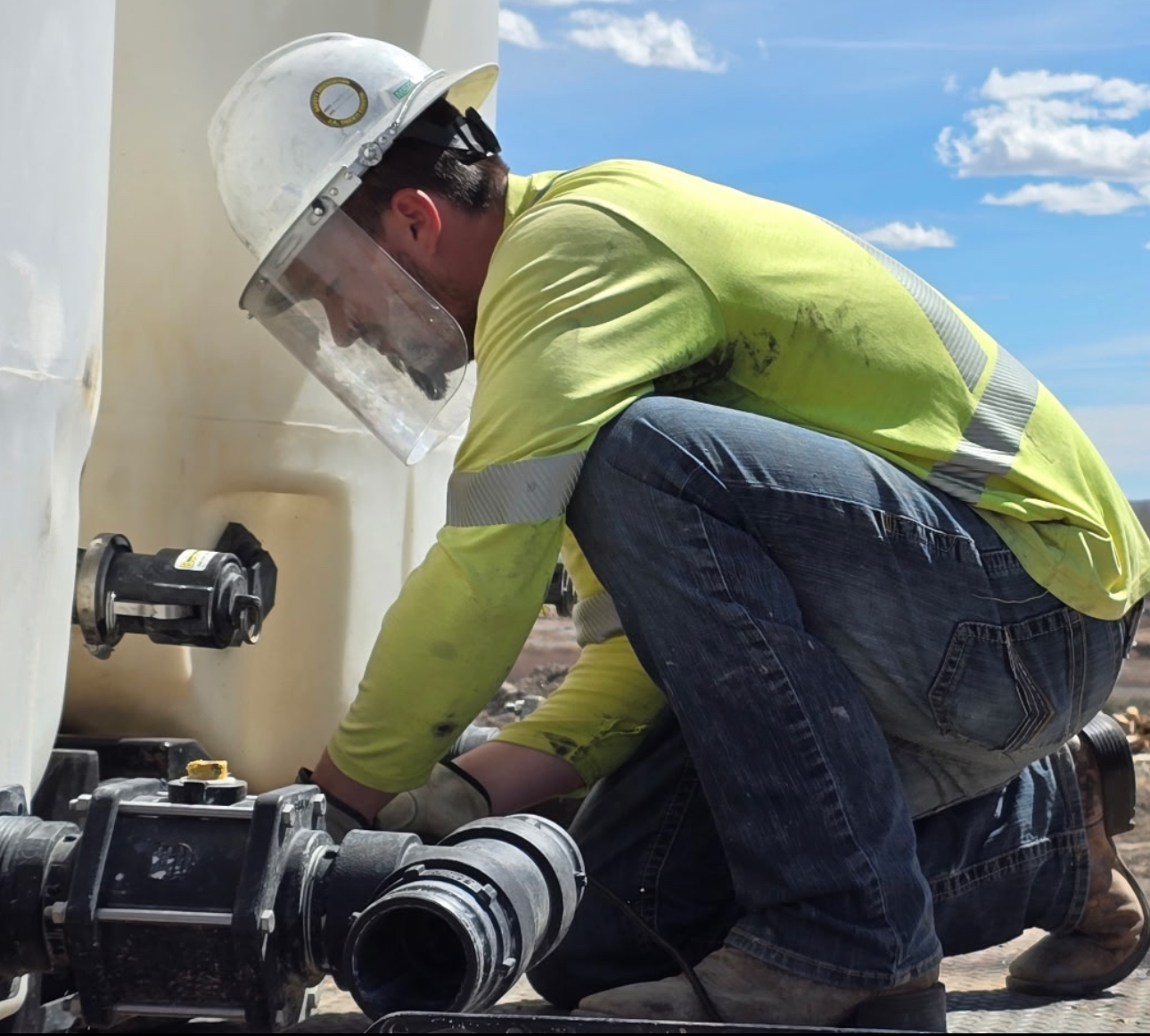 Water irrigation and septic line installation